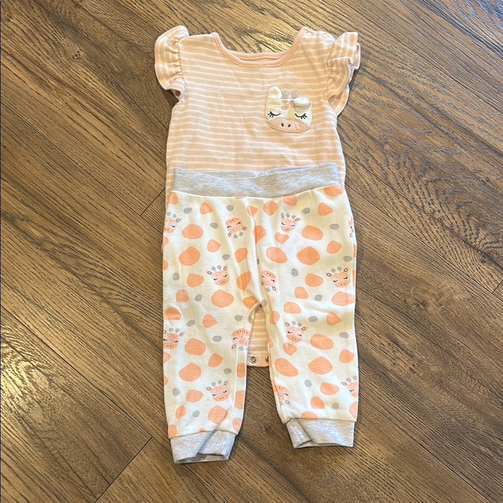 Rene Rofe Pink and Orange Kids Matching Set